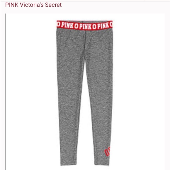 PINK Victoria's Secret Pants - OSU PINK Ultimate marled leggings